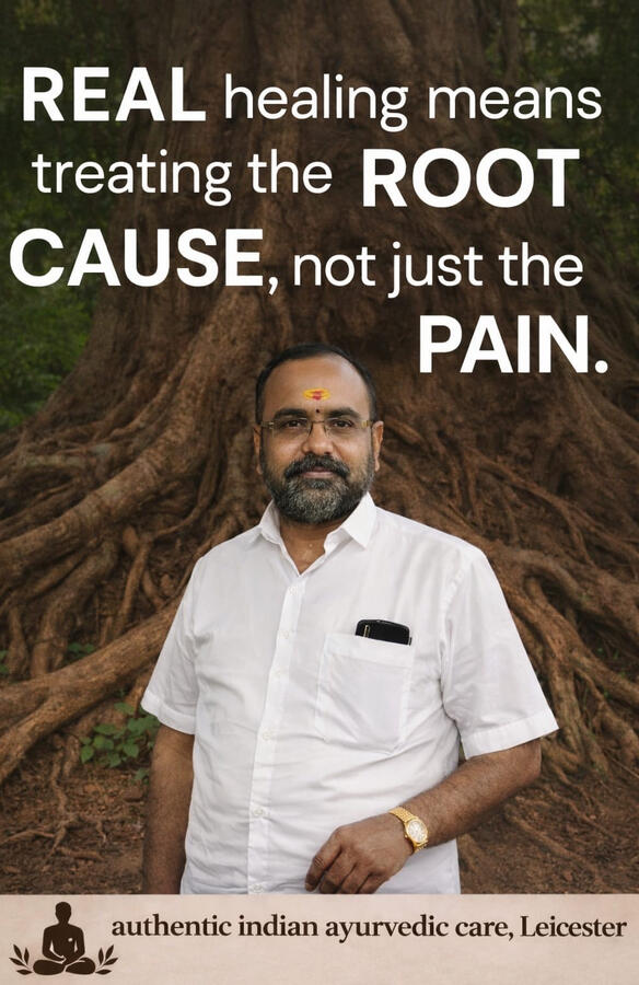 “True healing begins at the root — not at the surface.” 🌳✨